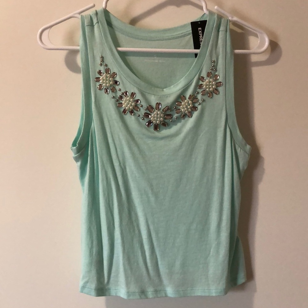 Express Cropped Tank
